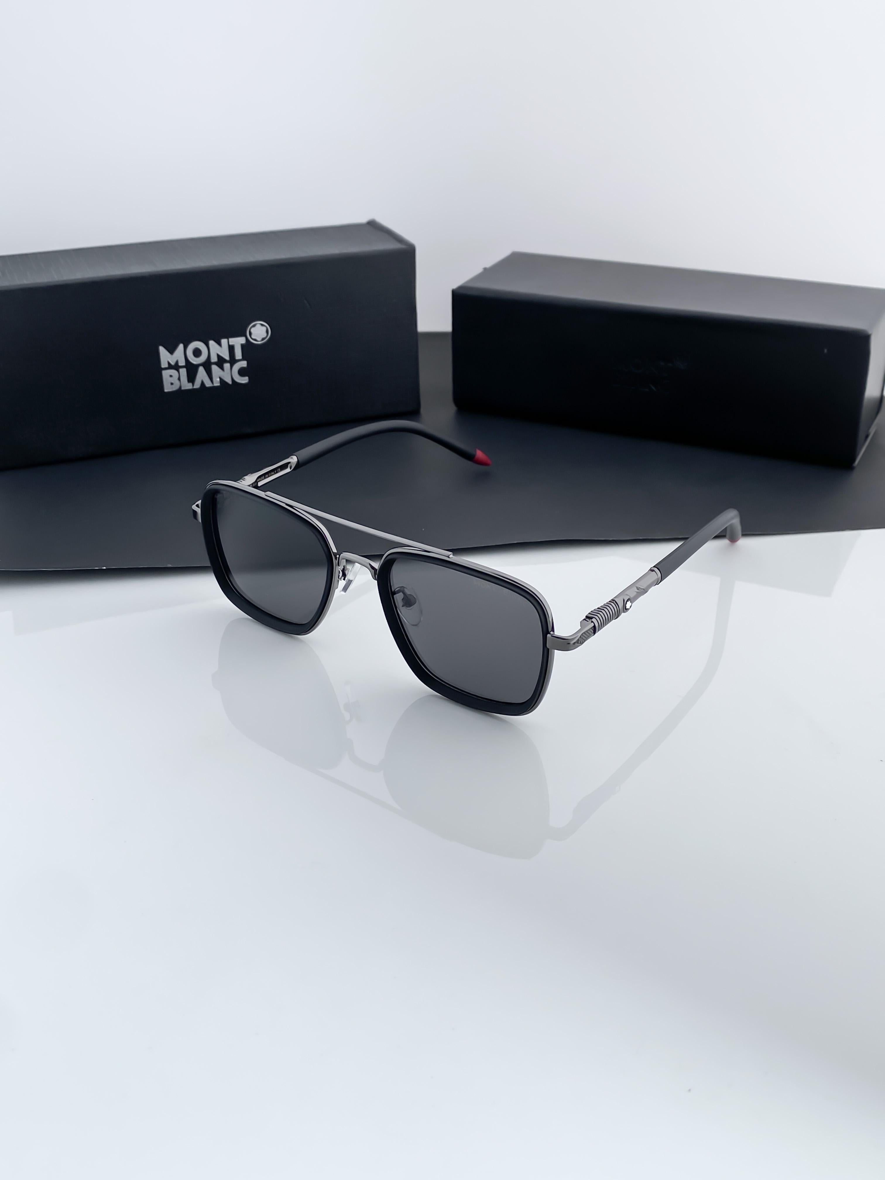 Mo_nt B_lanc black sunglass