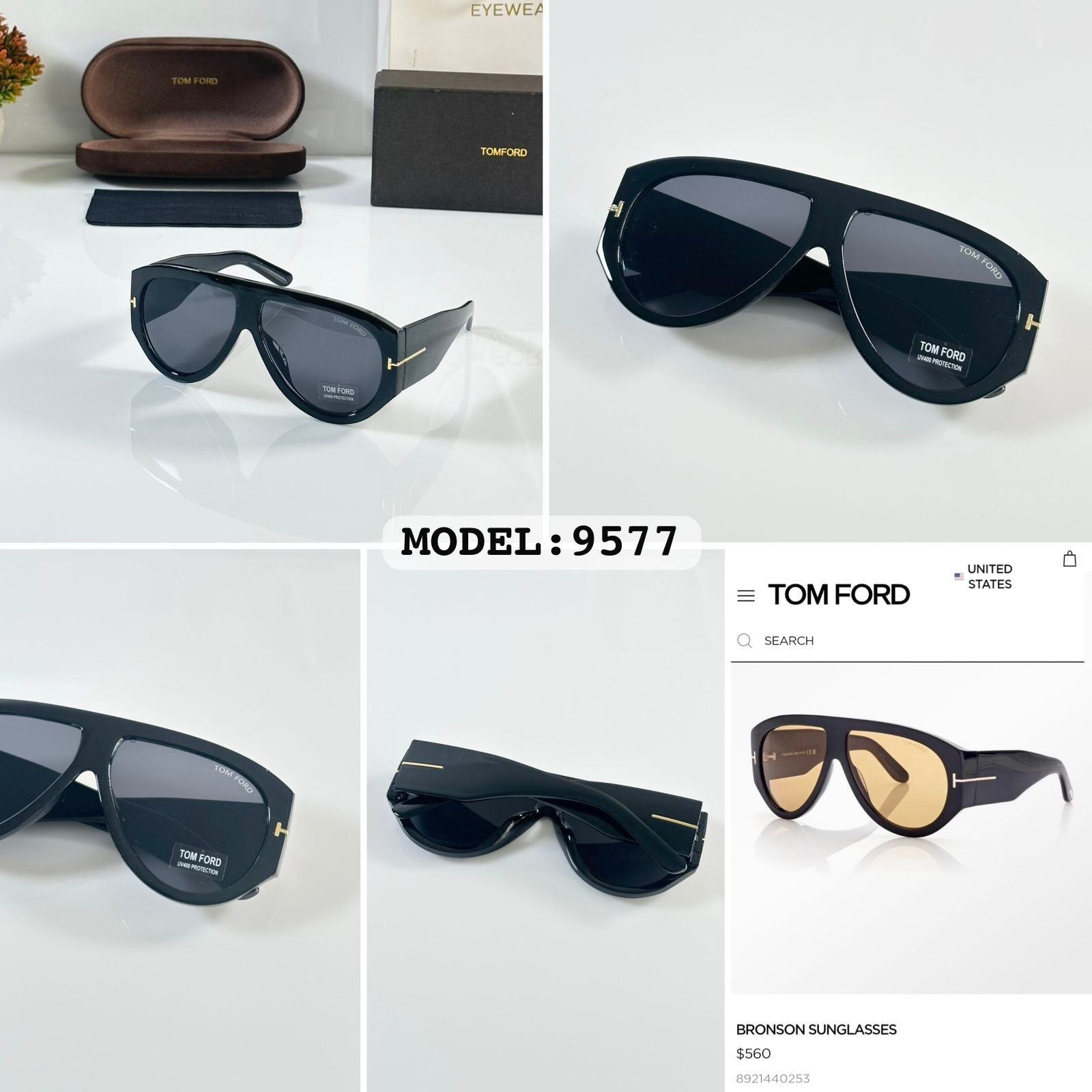 TOM_FOR_D 9577 Exclusive Stylish Sunglass *