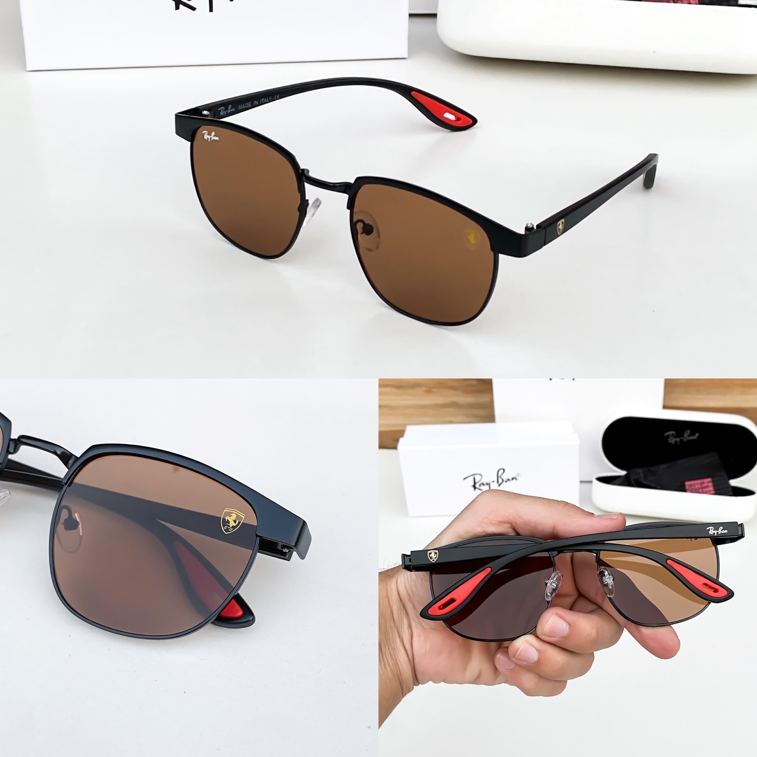 RA_YBAN BLACK Brown 03