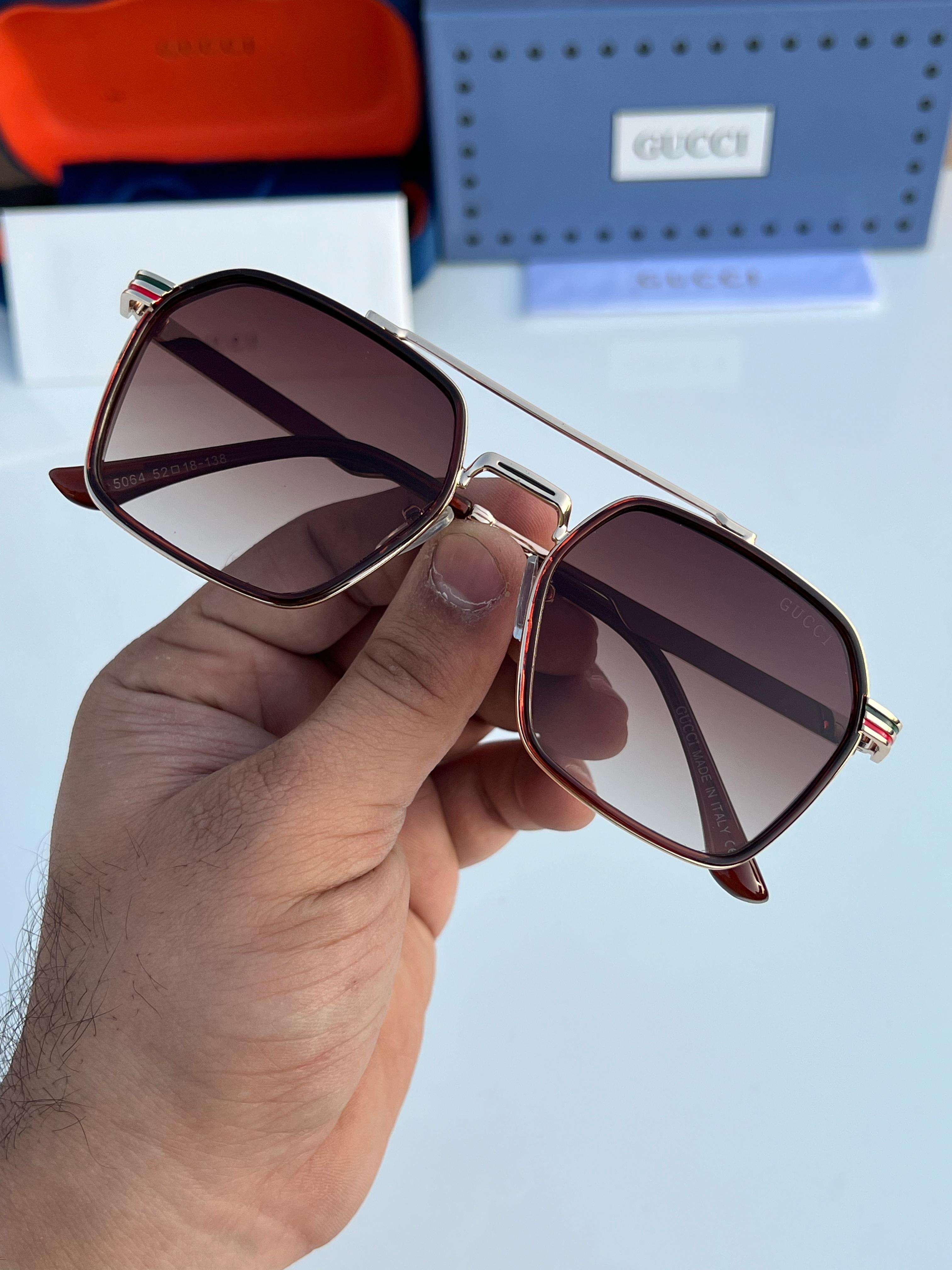 Gu_cci 5064 golden brown sunglass