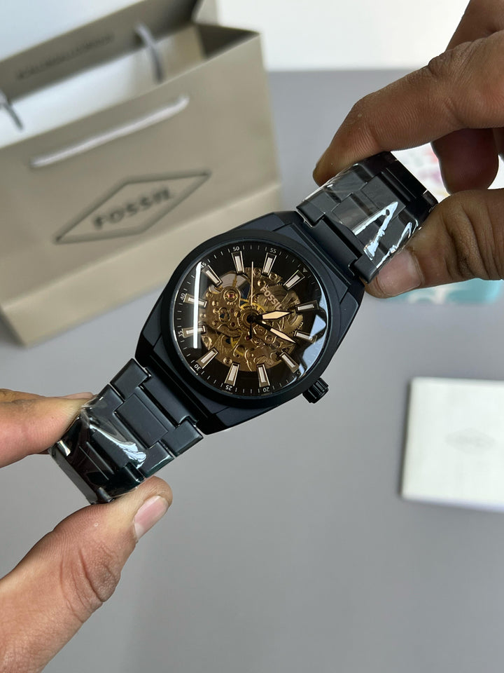 Fossi_l Automatic Watch With Steal Strap