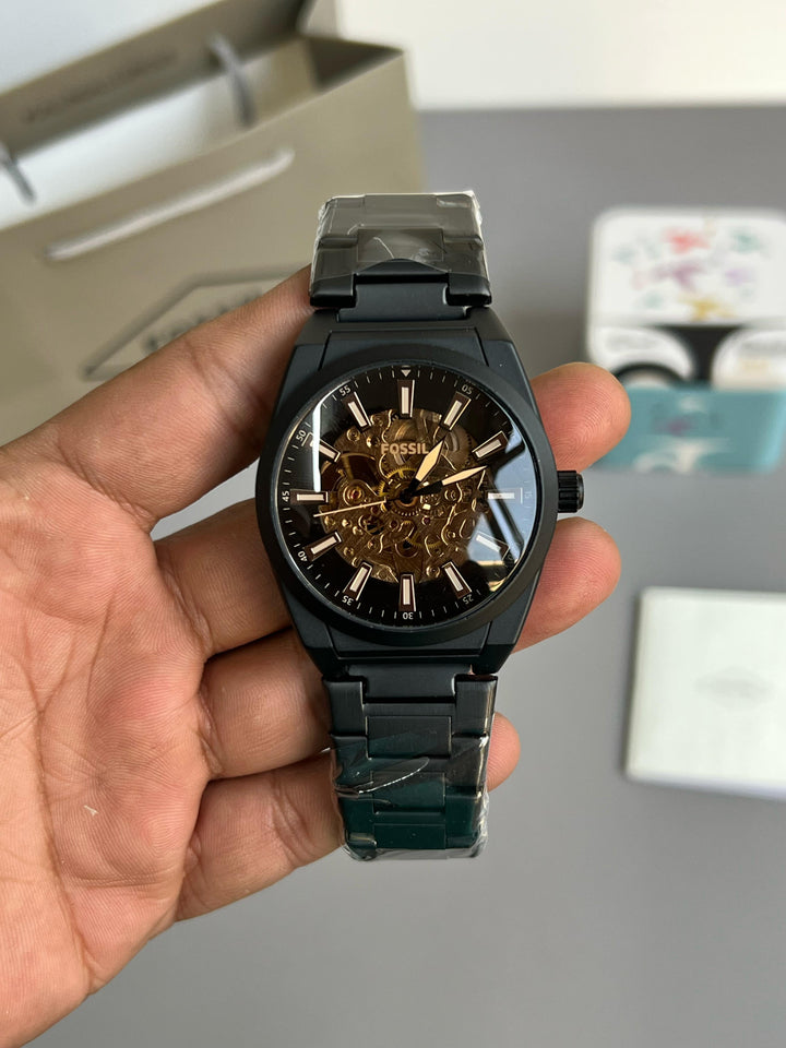 Fossi_l Automatic Watch With Steal Strap