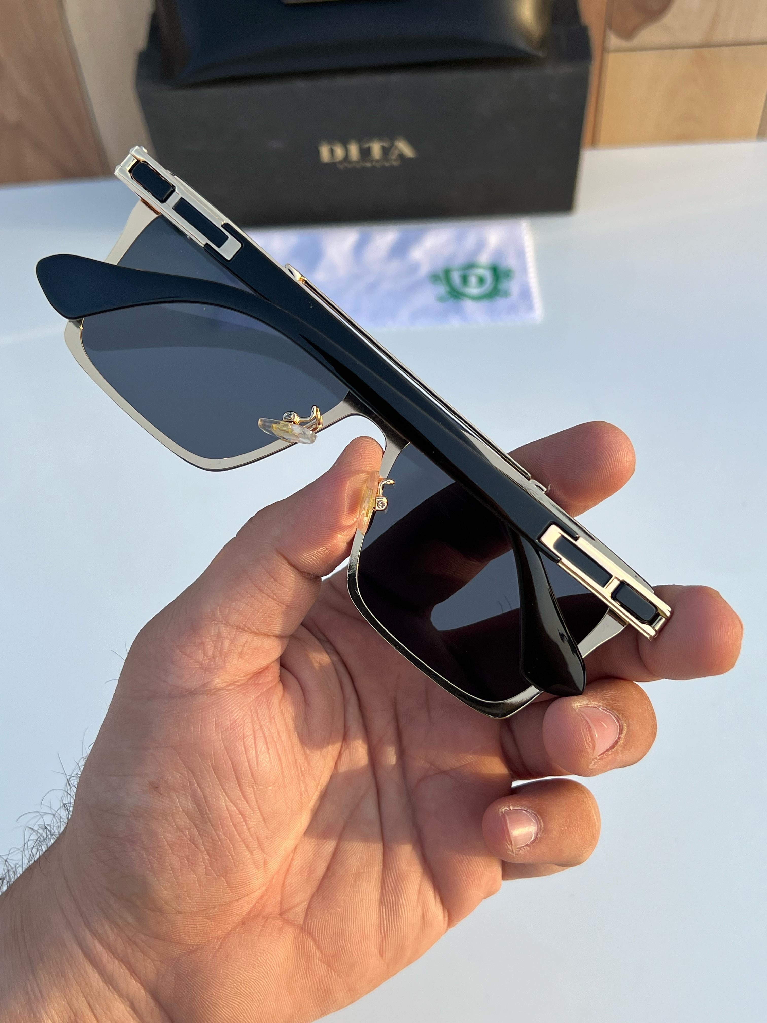 Di_ta 22112 black sunglass