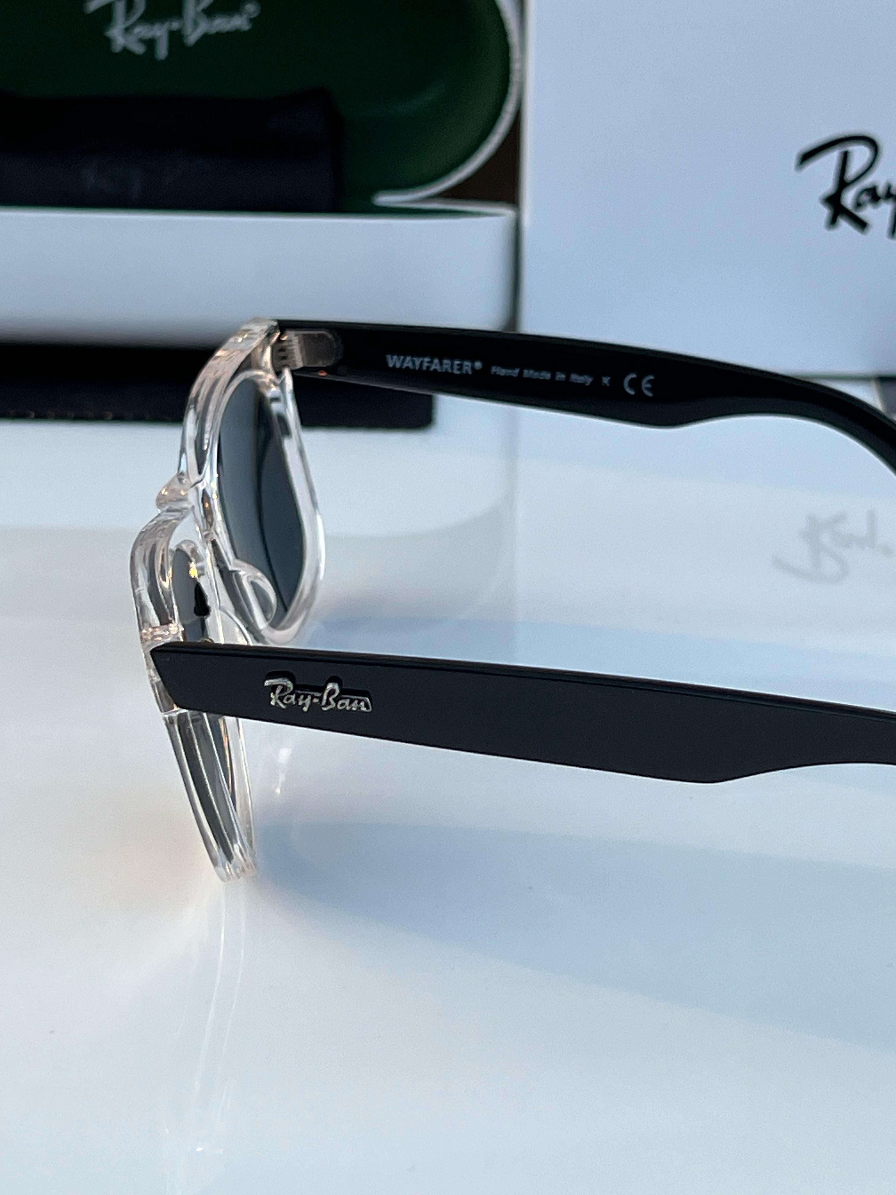 Ray 2140 slant transparent black